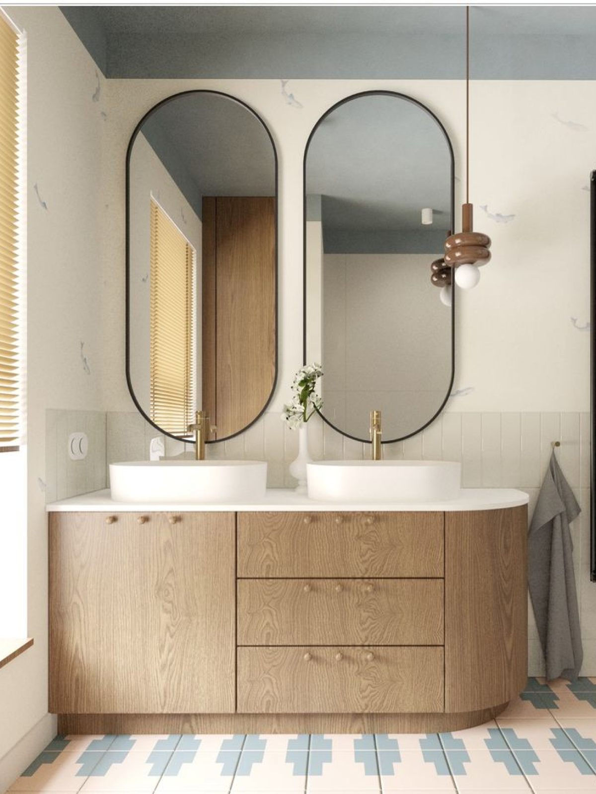 Pill Wall Mirror