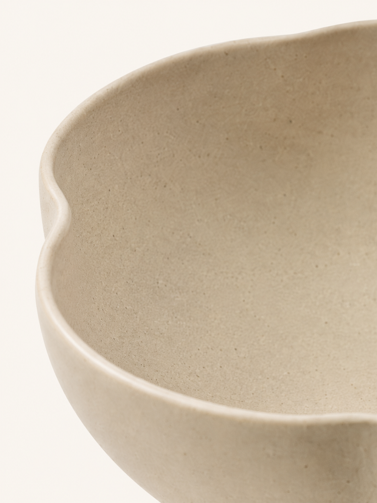 Fold Ceramic Serving Bowl