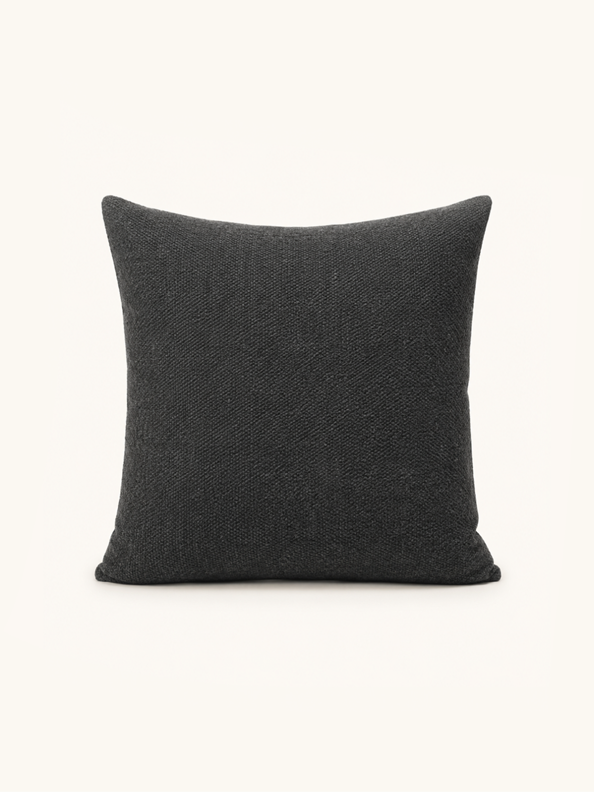 Wool Cushion · Charcoal