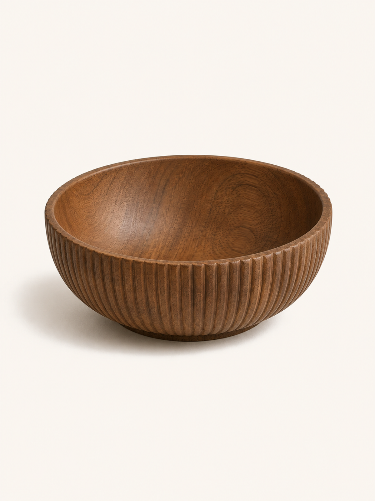 Rille Wooden Bowl