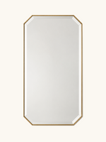 Bevel Brass Mirror