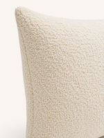 Boucle Cushion · Bone