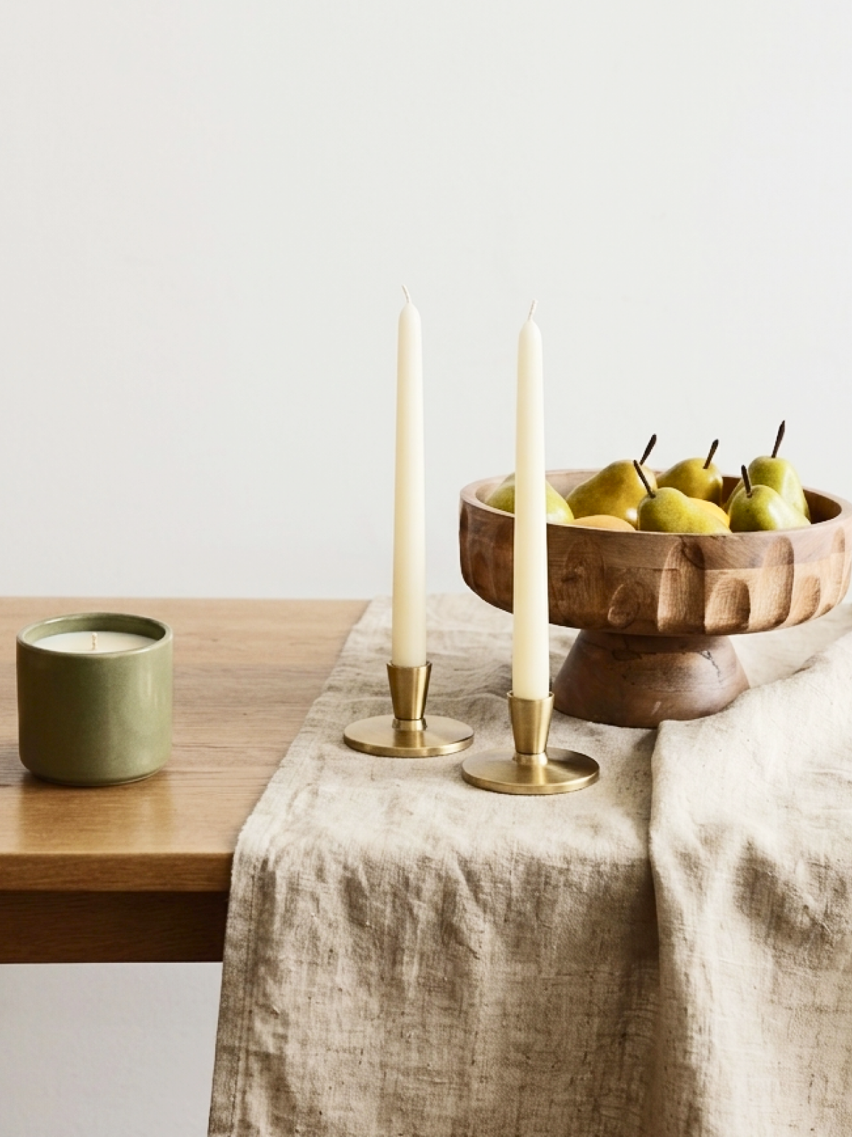 Column Travertine Holder