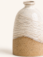 Pebble Glazed Bud Vase
