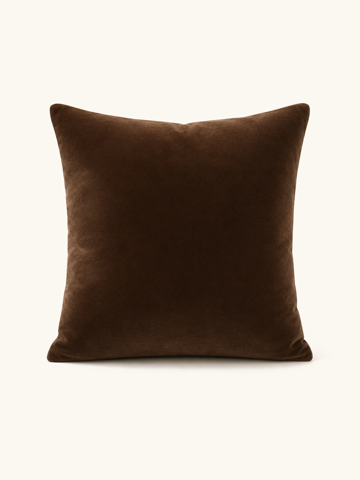 Velvet Cushion · Umber