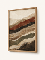 Sediment Framed Print