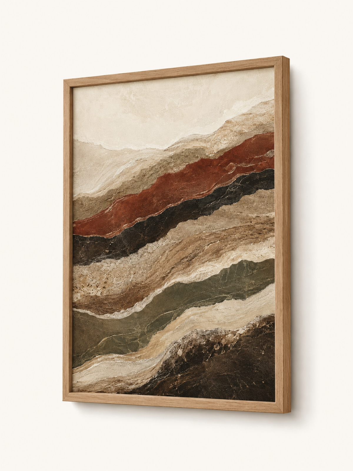 Sediment Framed Print