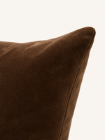 Velvet Cushion · Umber