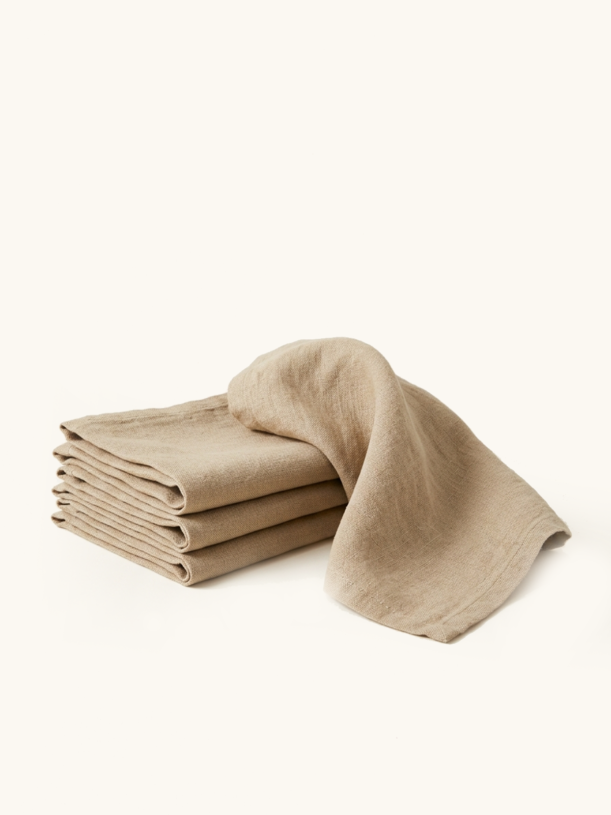 Washed Napkin Set · Oat