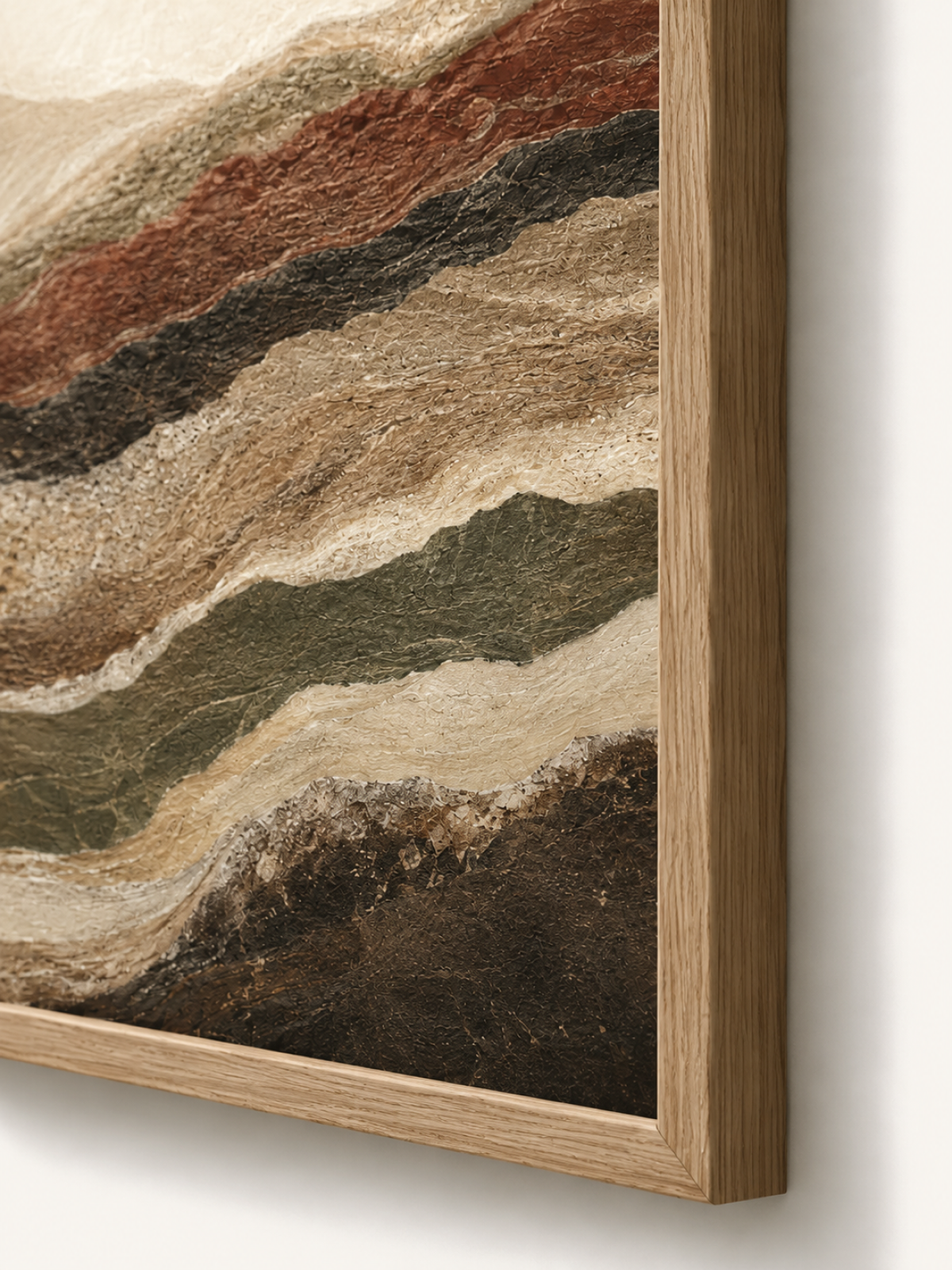 Sediment Framed Print