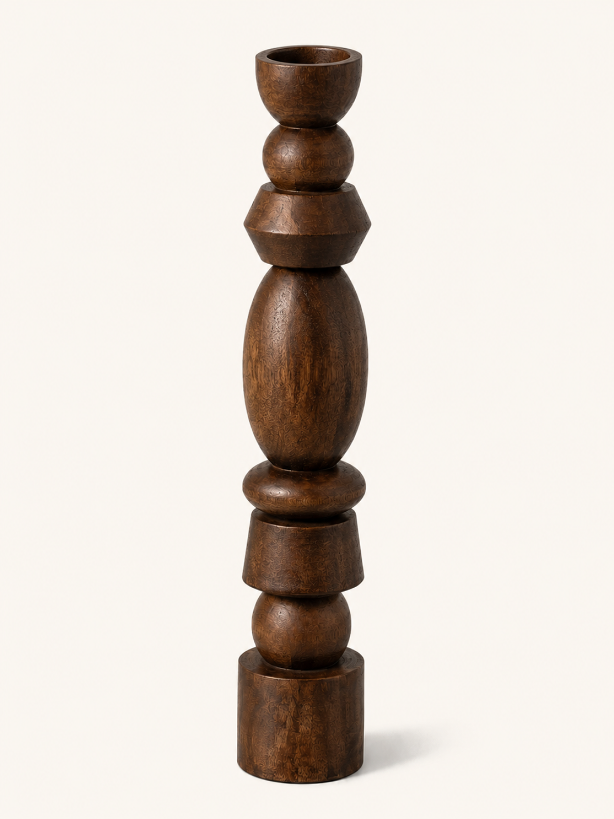Totem Wood Sculpture