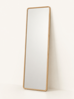 Full-Length Oak Mirror