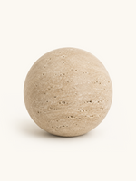 Sphere Travertine Object