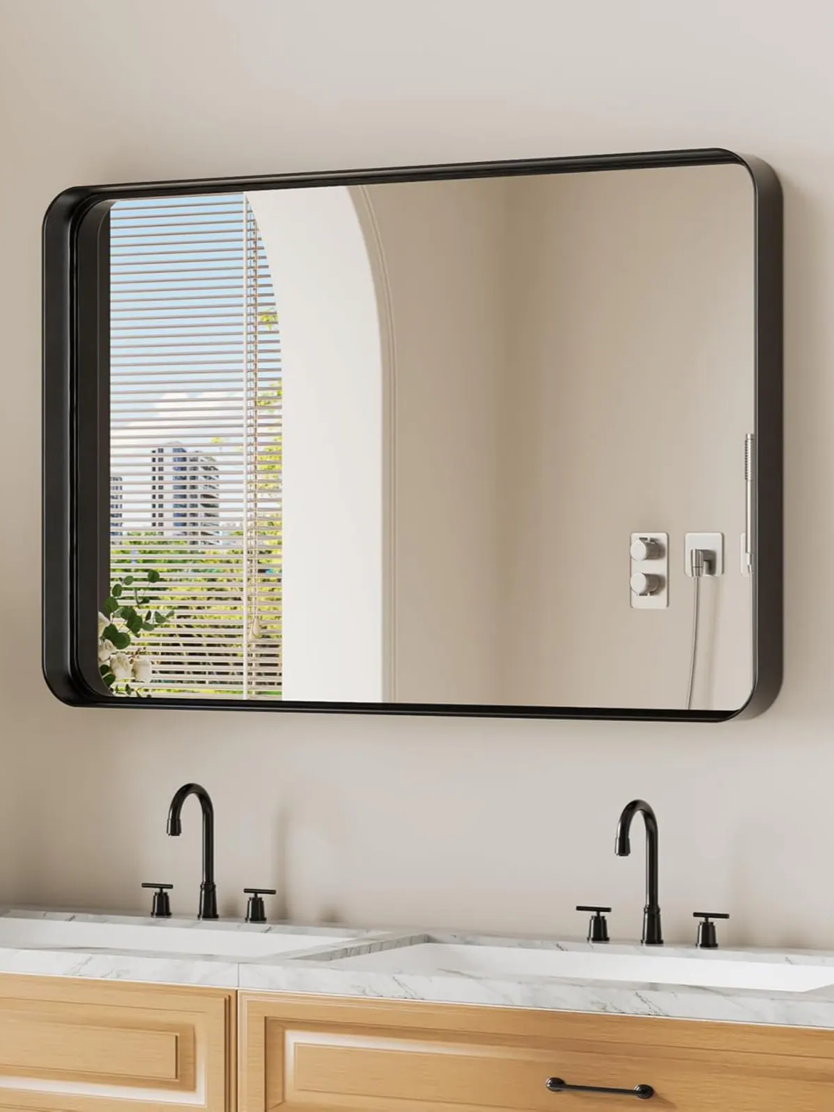 Ledge Mantel Mirror
