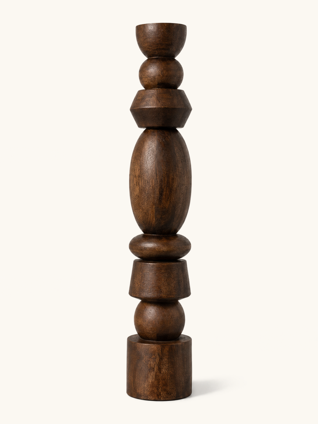 Totem Wood Sculpture