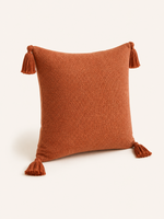 Tassel Cushion · Terracotta