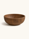 Rille Wooden Bowl