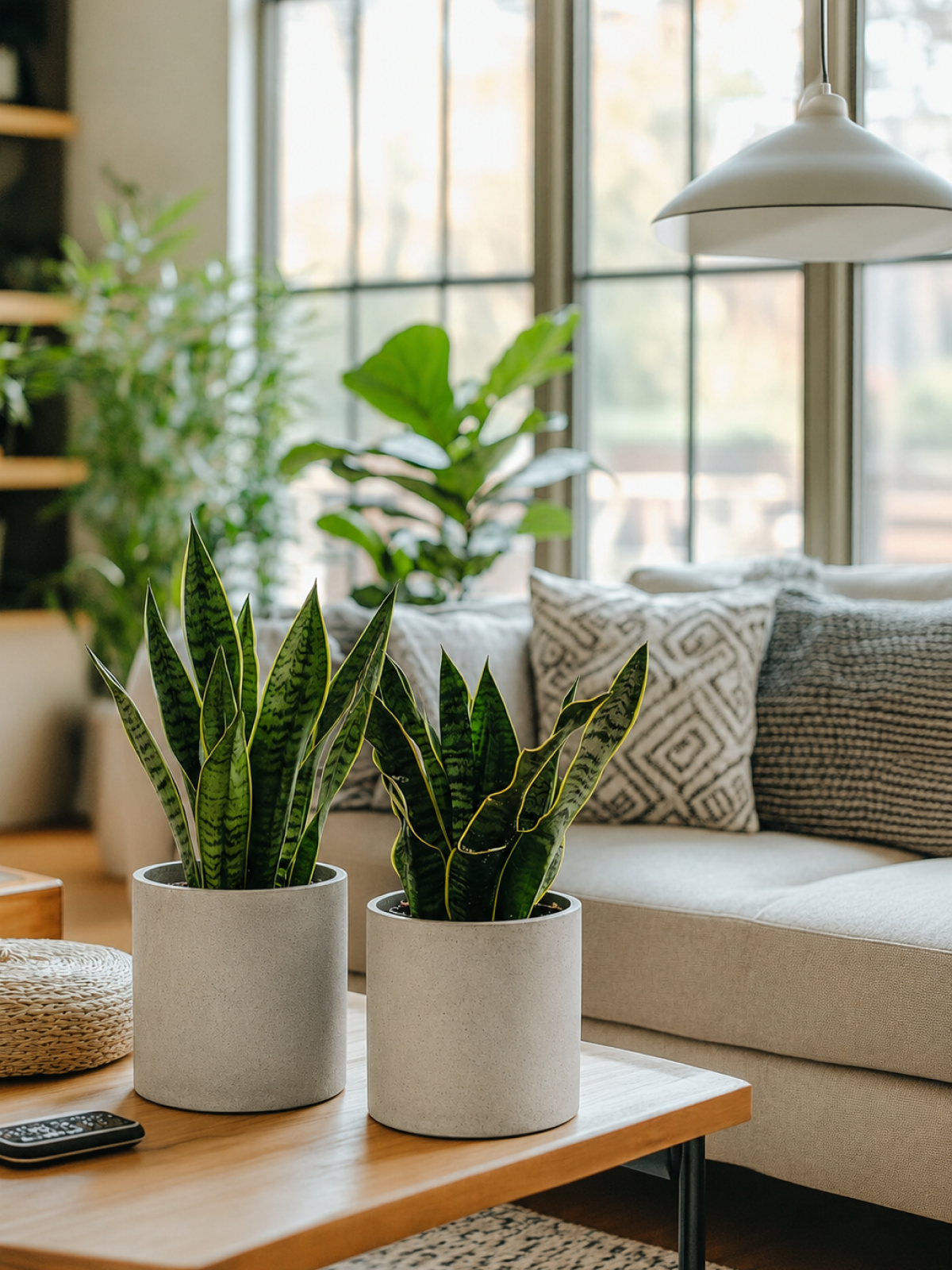 Concrete Cylinder Planter